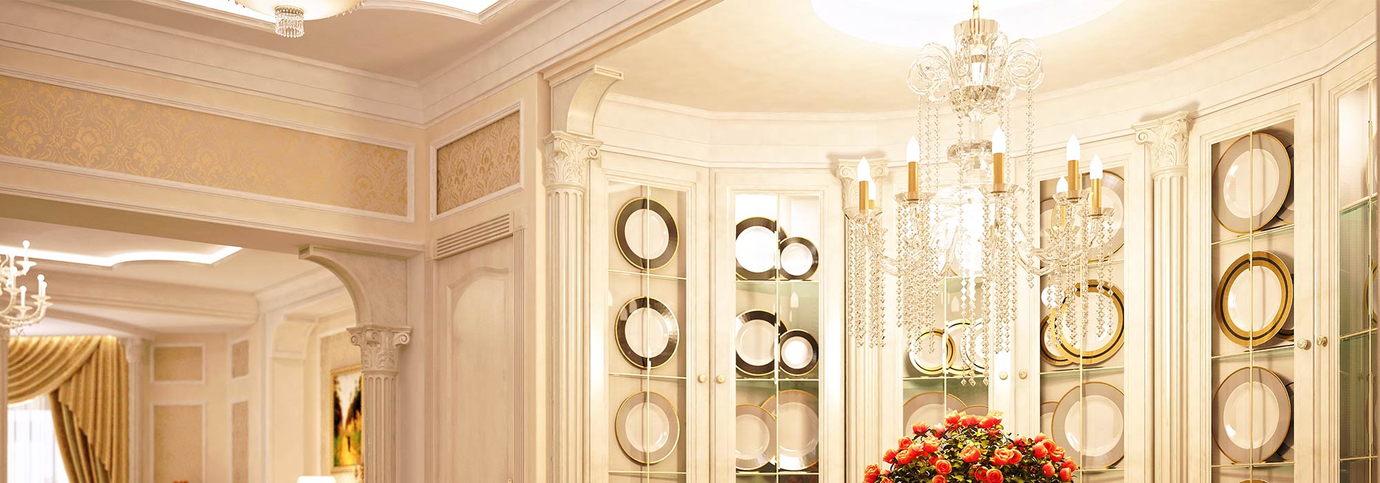 Woodwork in Dining Room